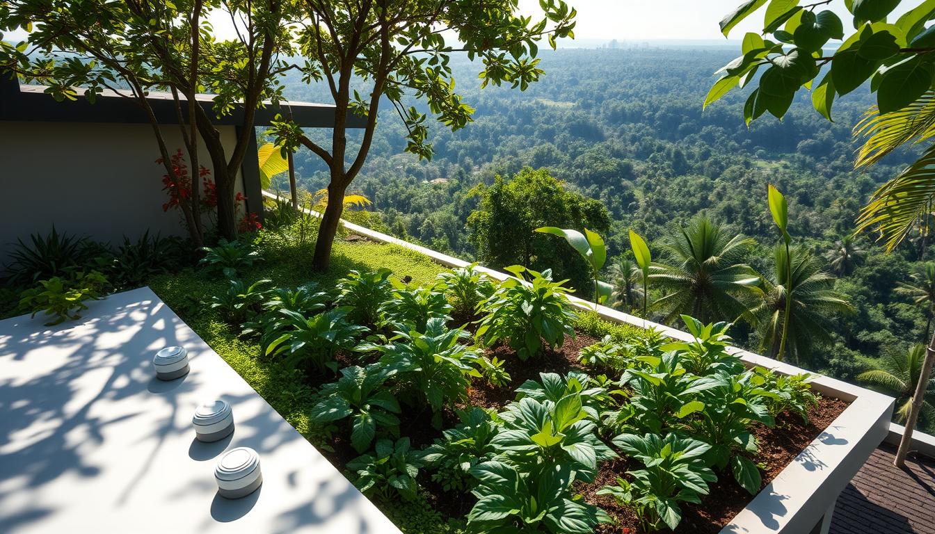 motion detection for eco-rooftops